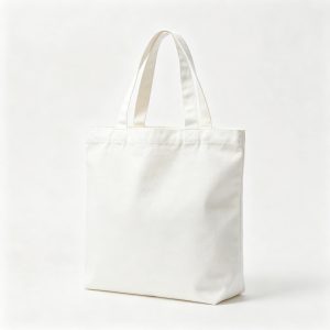 White Canvas Tote Bag