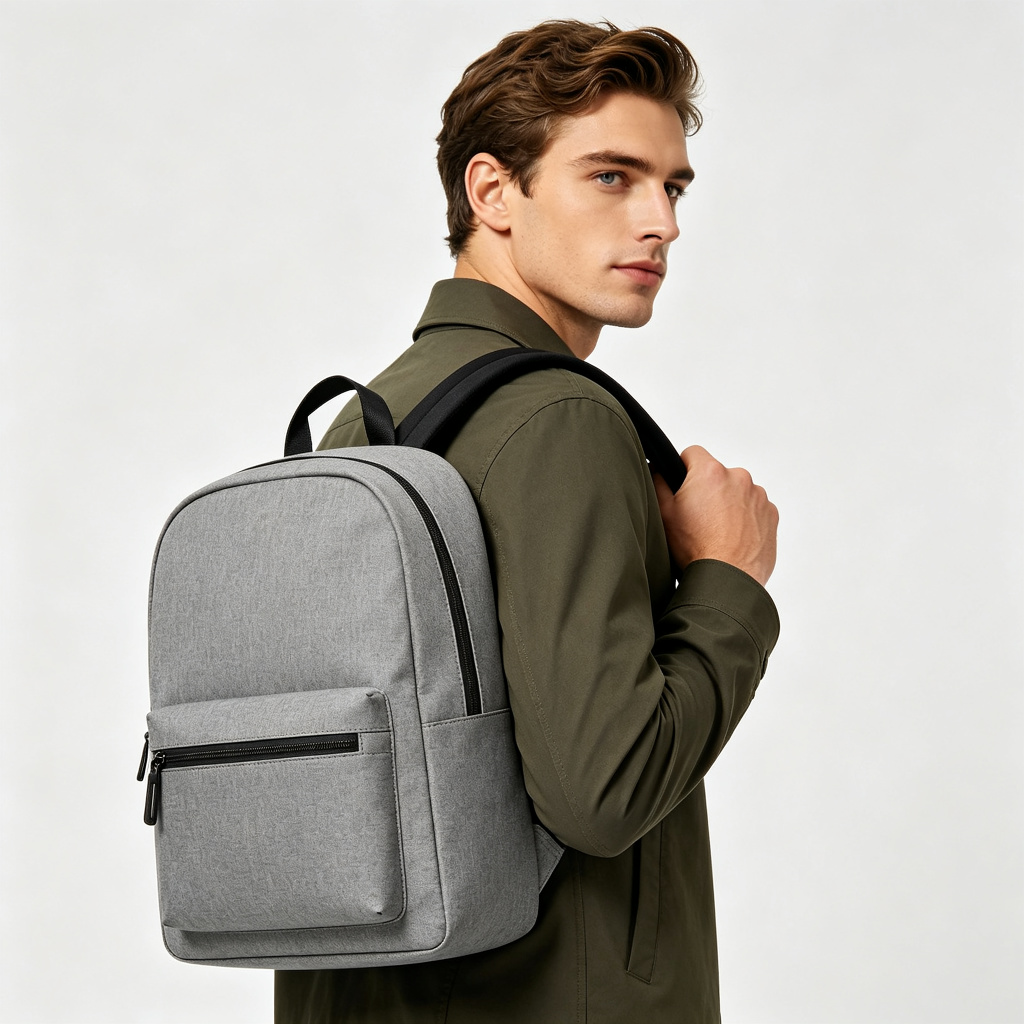 Gray Backpack – Bild 3