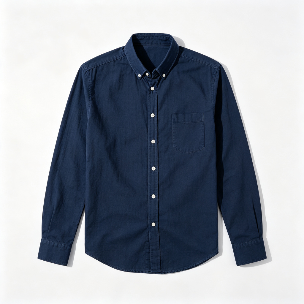 Navy Long Sleeve Shirt – Bild 2