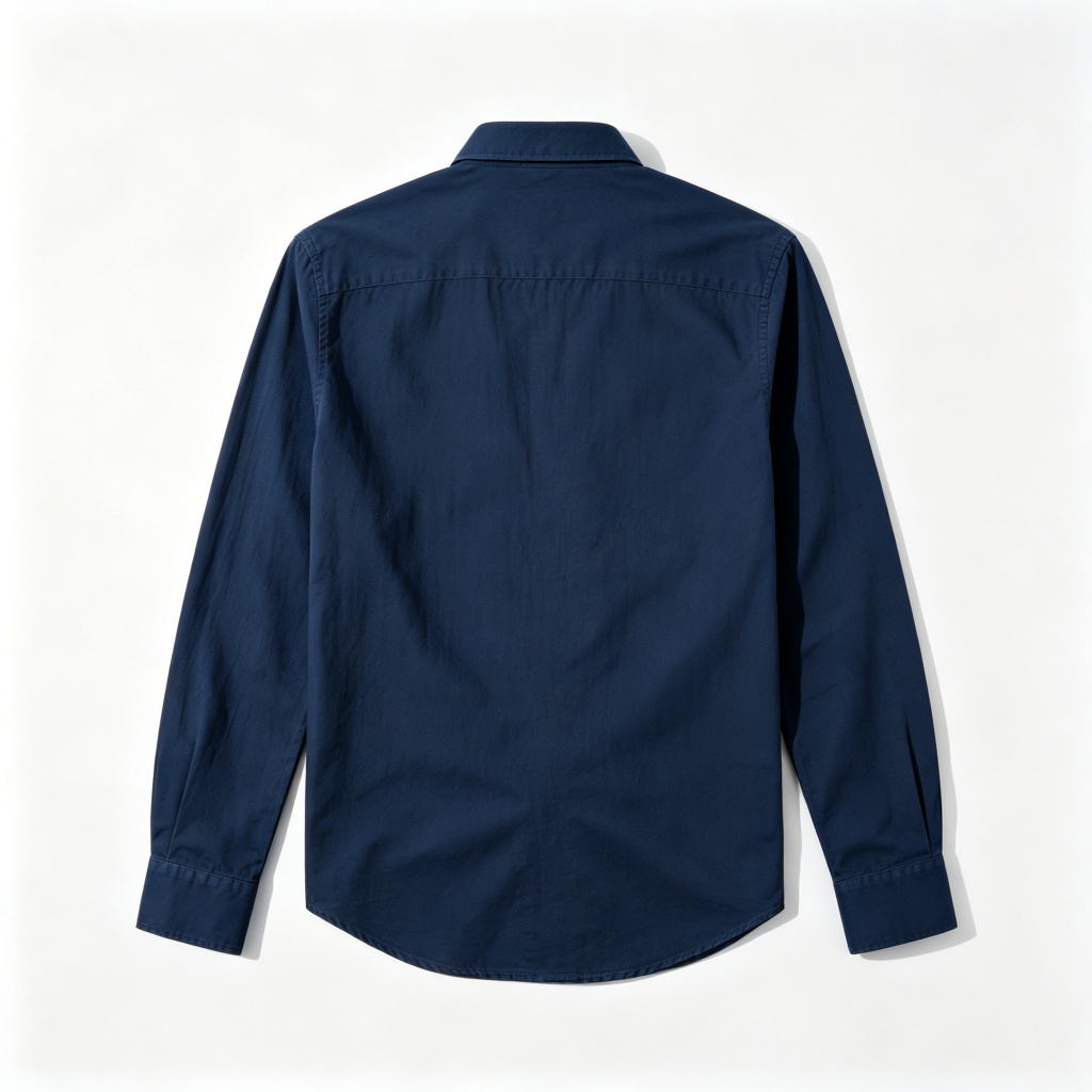 Navy Long Sleeve Shirt – Bild 3