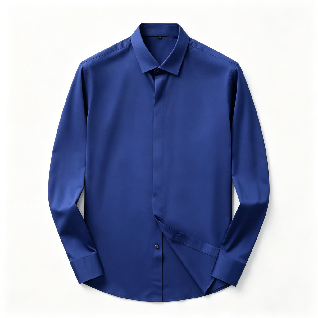 Royal Blue Long Sleeve Shirt