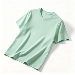 Mint Green Crew Neck Short Sleeve T Shirt