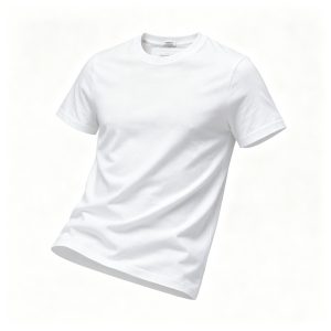 White Crew Neck Short Sleeve T Shirt