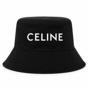 Black Logo Bucket Hat