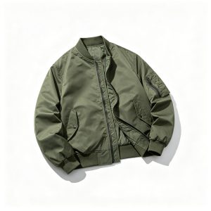 Army Green Bomber Jacket