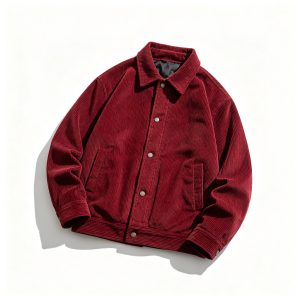 Burgundy Corduroy Jacket
