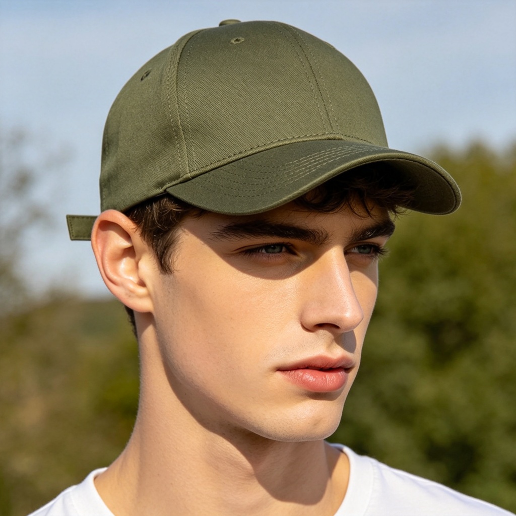 Army Green Baseball Cap – Bild 3