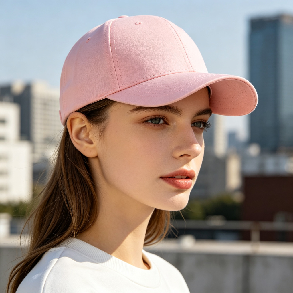 Pink Baseball Cap – Bild 3