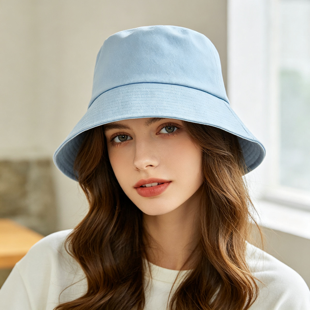 Light Blue Bucket Hat – Bild 3