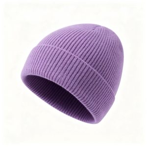 Purple Knit Beanie