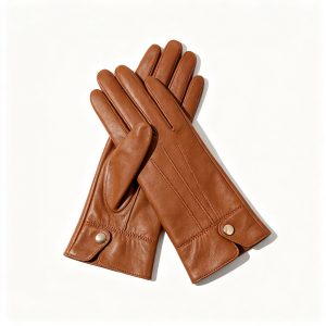 Brown Leather Gloves