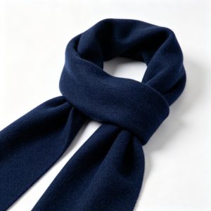 Dark Blue Cashmere Scarf