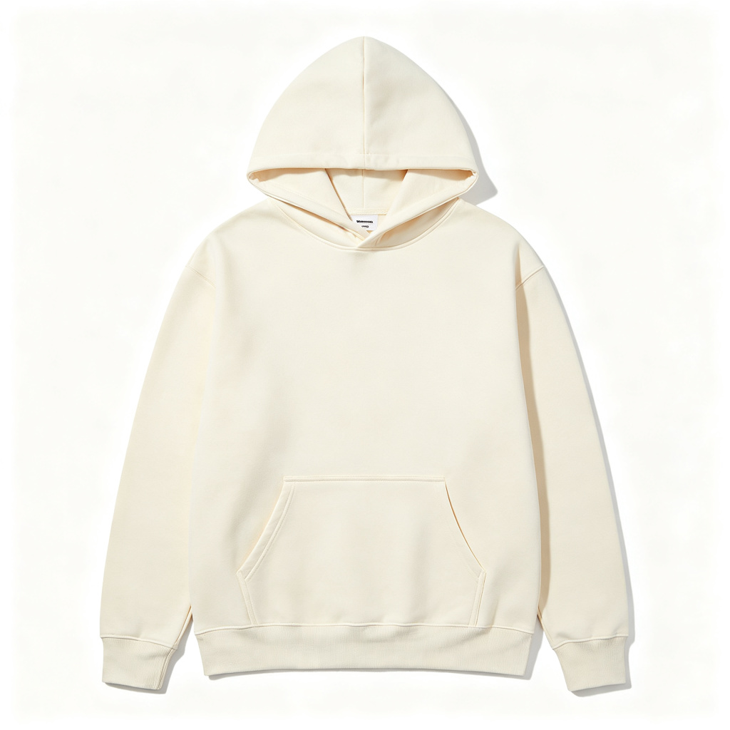 Off White Hooded Sweatshirt – Bild 2