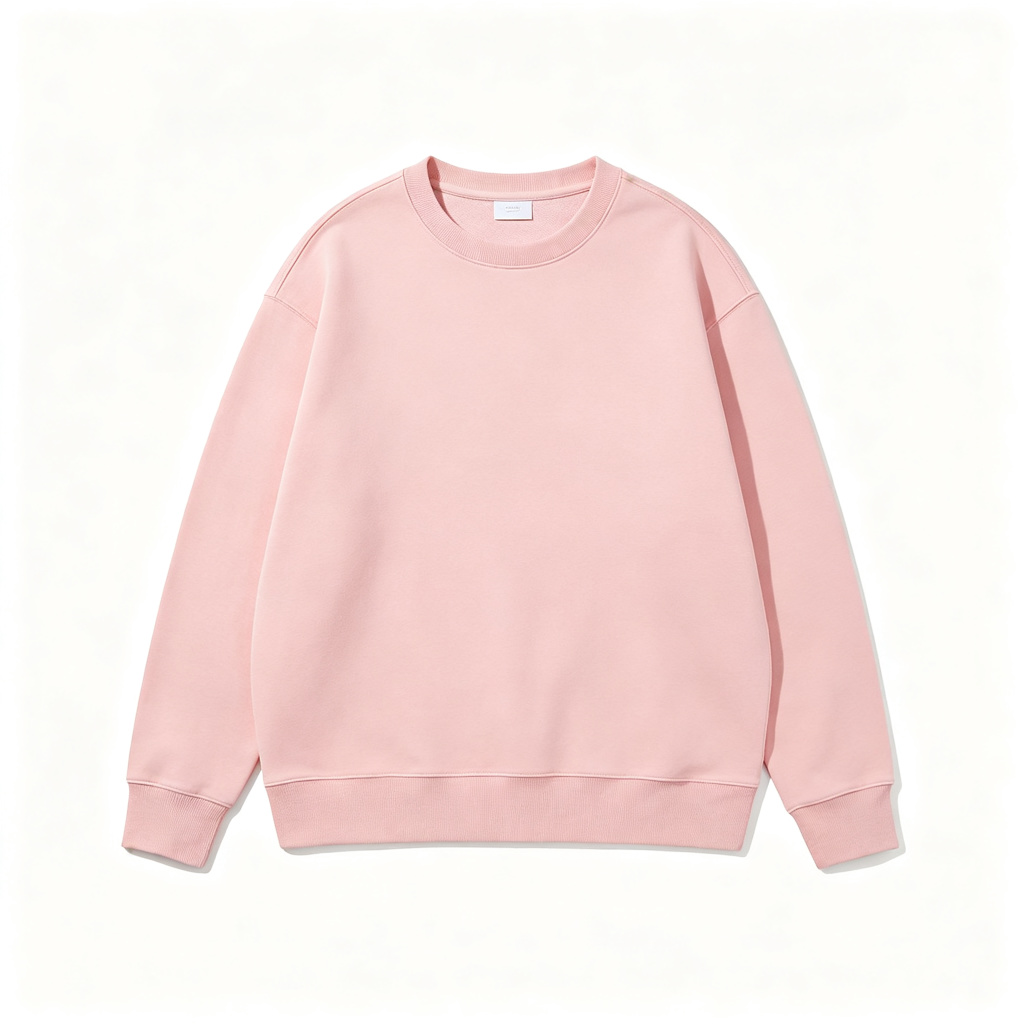 Pink Crew Neck Sweatshirt – Bild 2