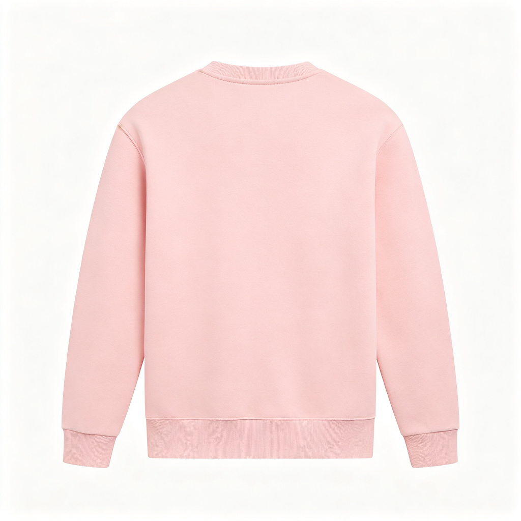 Pink Crew Neck Sweatshirt – Bild 3