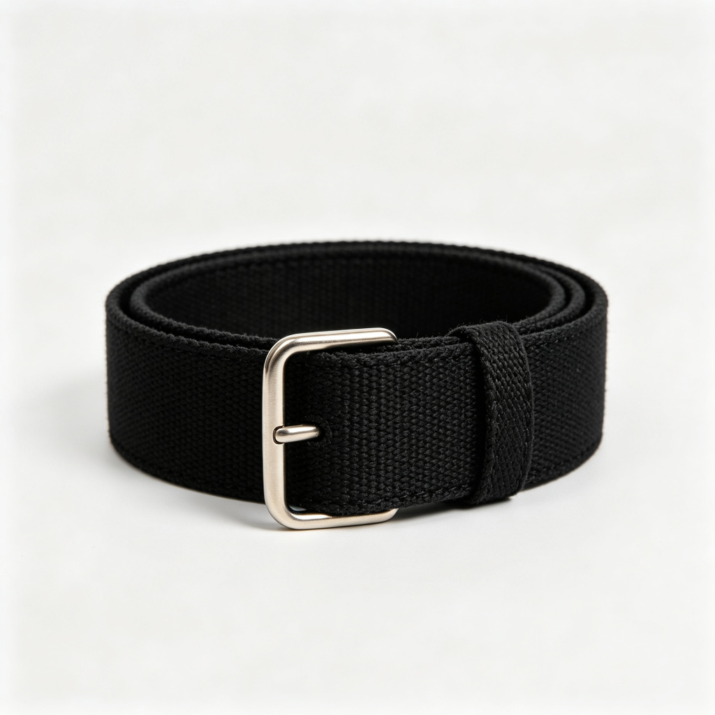Black Canvas Belt – Bild 2