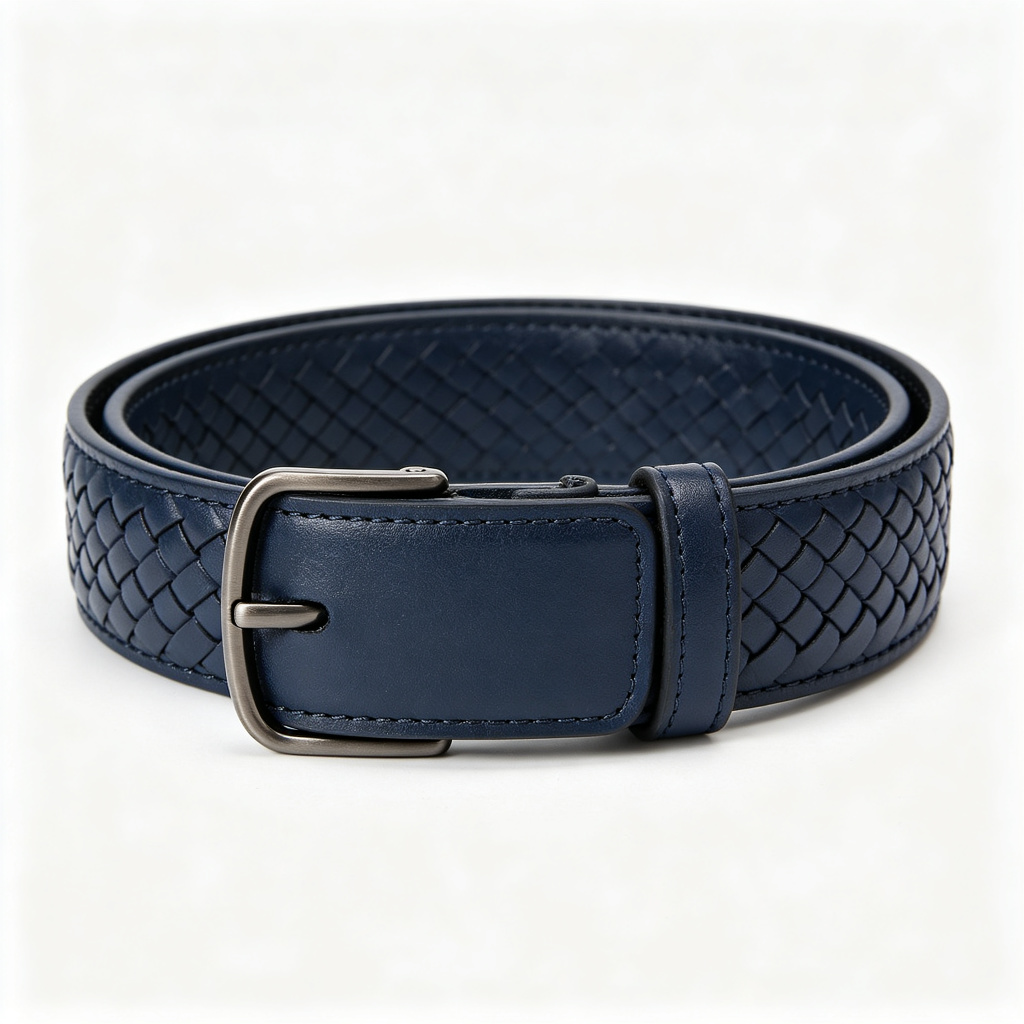 Navy Woven Belt – Bild 2