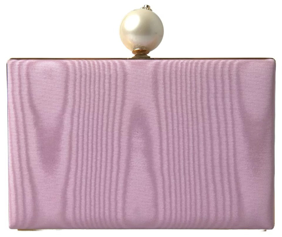Dolce & Gabbana gebrauchte Abend-Clutch aus Seide mit Rahmenverschluss – 7793338449980