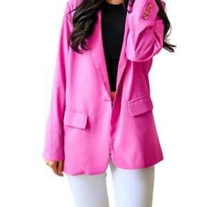 Every Day Blazer – Fuchsia