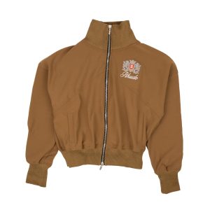 Braune Brentwood Trainingsjacke aus Baumwolle mit Logo