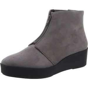 Carin Stiefeletten – Velourslederimitat, Reißverschluss, Damen