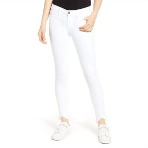 Le High Skinny-Jeans – Blanc – 7733835268156