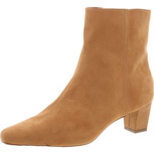 Carlie Stiefeletten – Velourslederimitat, Reißverschluss
