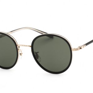 Eyevan E-0501-SG BKG-G GRY VTG 48 mm Sonnenbrille – runde Form