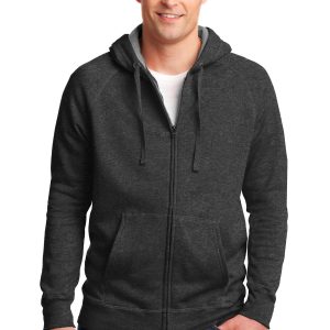 Hanes Nano Kapuzen-Sweatshirt – durchgehender Reißverschluss, Herren