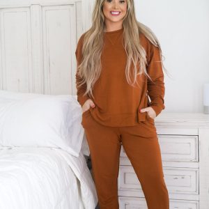 Copper Terry Dream Damen-Pullover