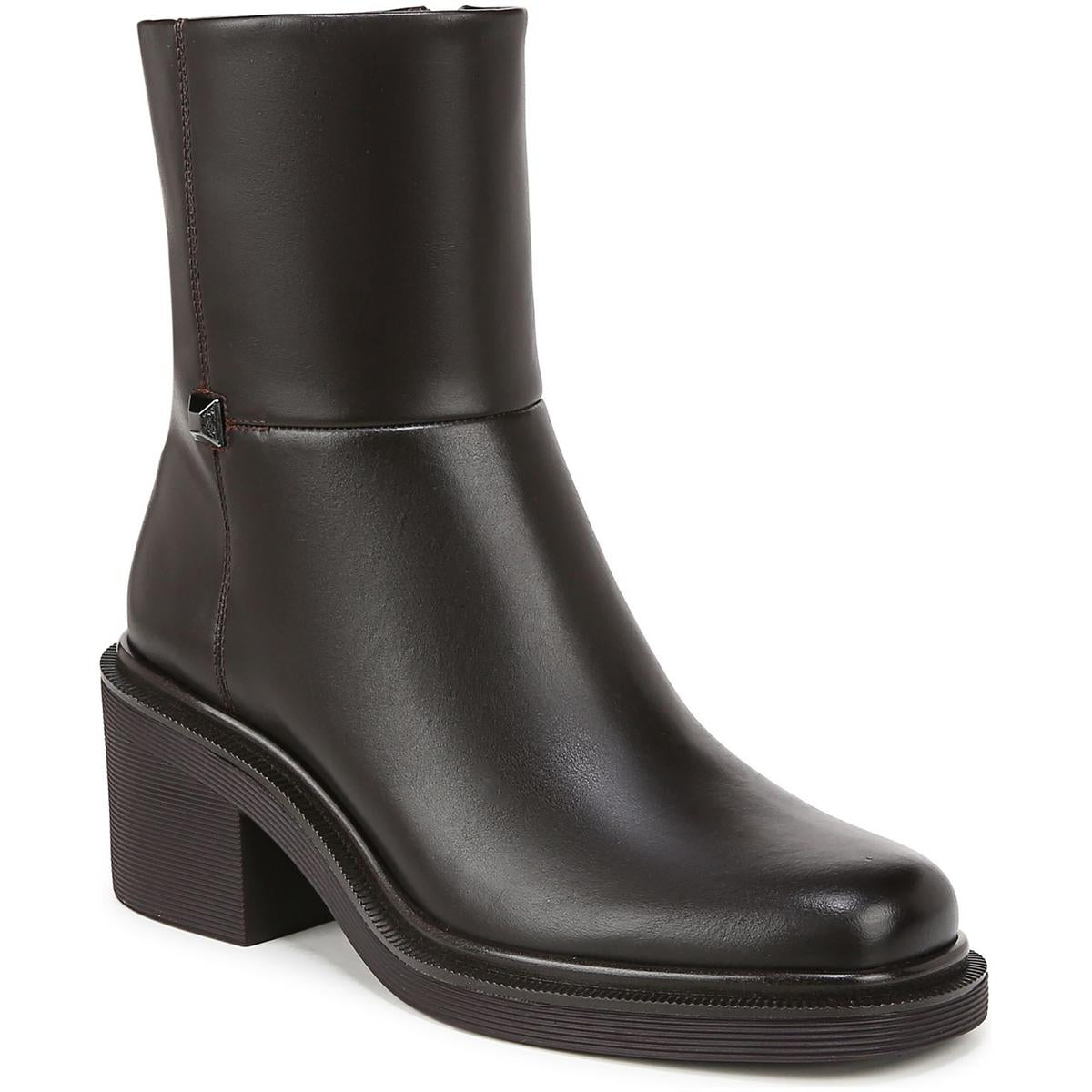 Kyra wadenlange Lederstiefel mit Reißverschluss