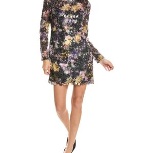 ML Monique Lhuillier Jenna Minikleid – Spitze