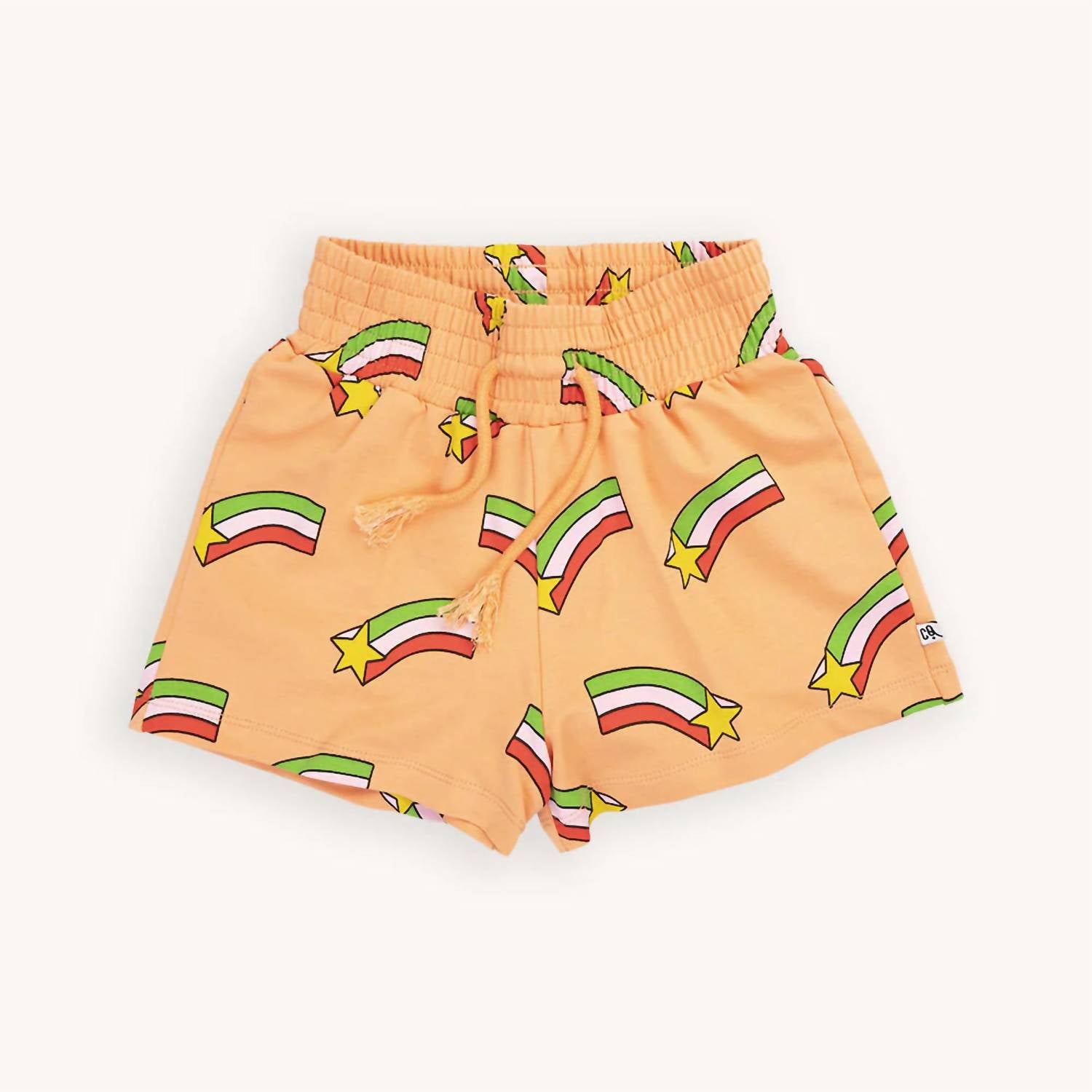 Sweat 7733670314044 Shorts – Mädchen, Pfirsichfarben