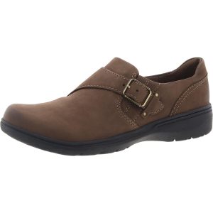 CARLEIGH JAZZ Leder-Sneaker zum Hineinschlüpfen mit Riemen