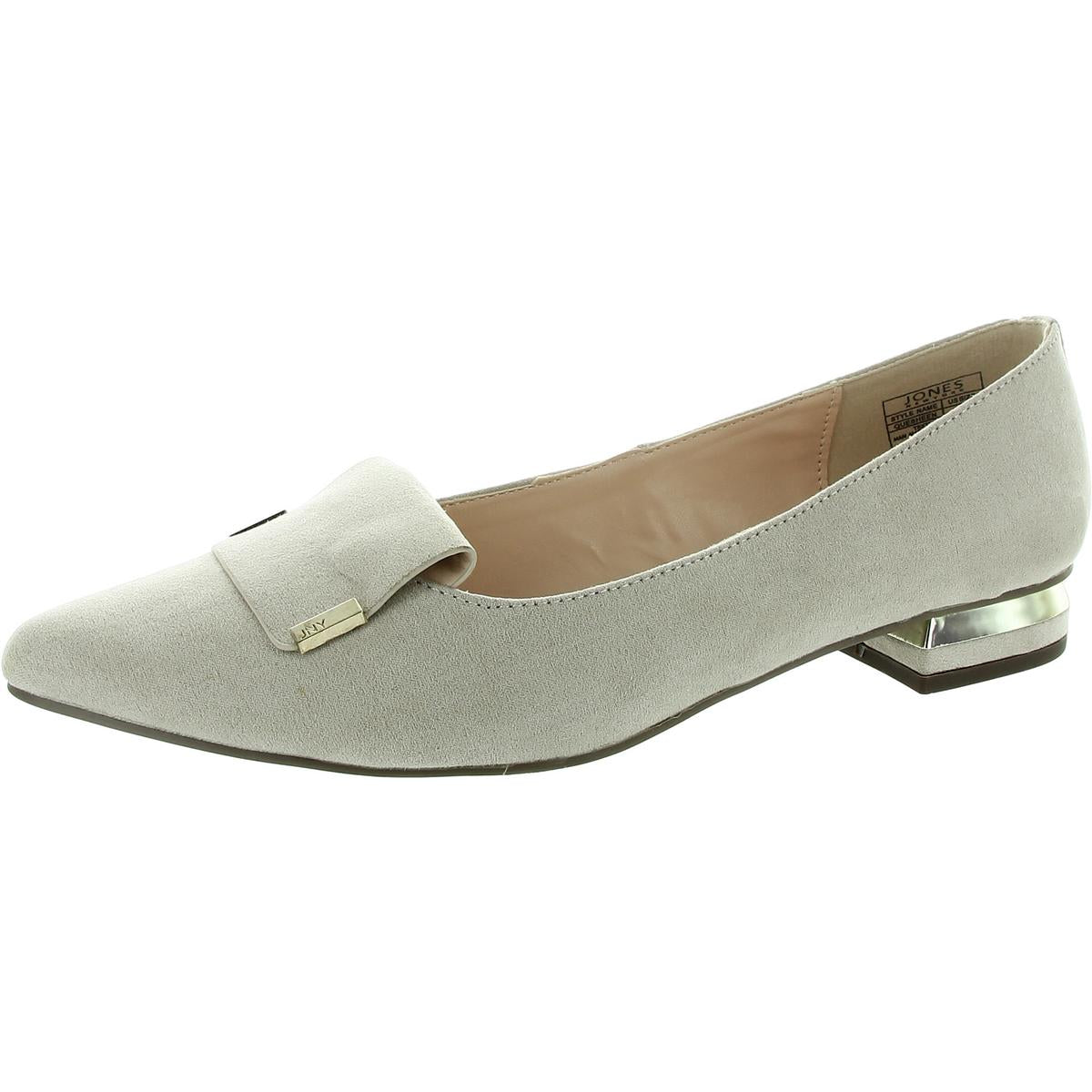 Quesheen Loafer mit Absatz – unifarben
