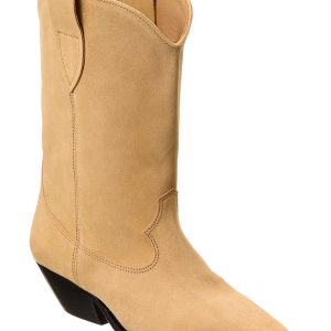 Isabel Marant Duerto Cowboy 7733590392892 Stiefel – Veloursleder