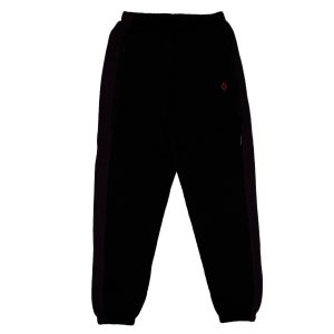 Marcelo Burlon zweifarbige Jogginghose in Schwarz