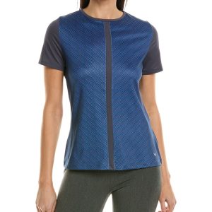 Callaway Mitered Reflection Top mit schräg aufeinandertreffendem Streifenmuster
