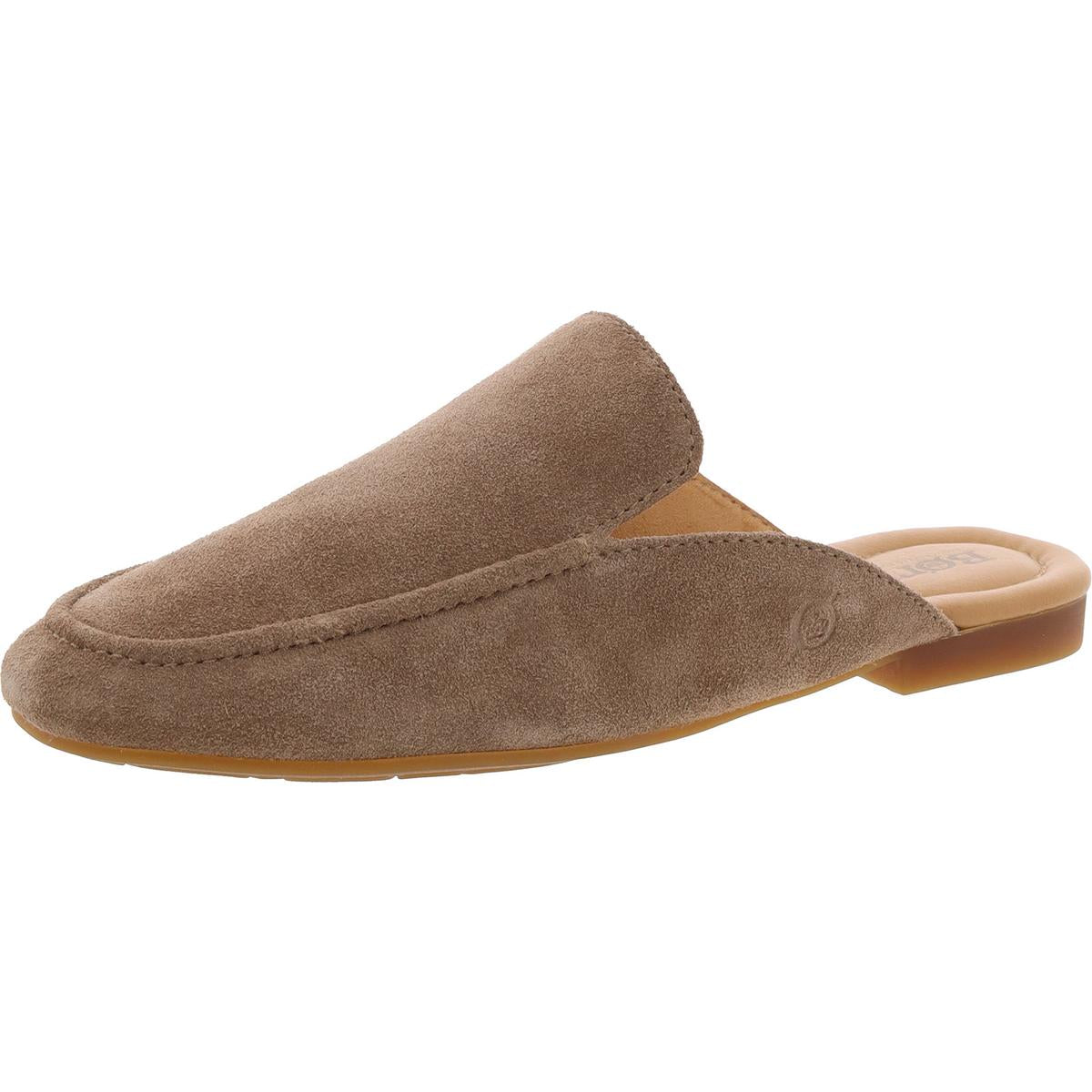 Lamara Mules – gepolstertes Fußbett, Velourslederimitat