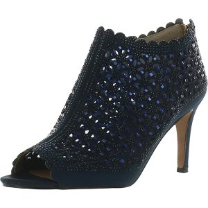 Radita verzierte Satin-Stiefeletten