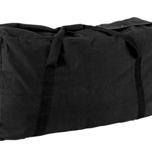 Champion Sports Reisetasche aus Canvas mit Reißverschluss – Schwarz