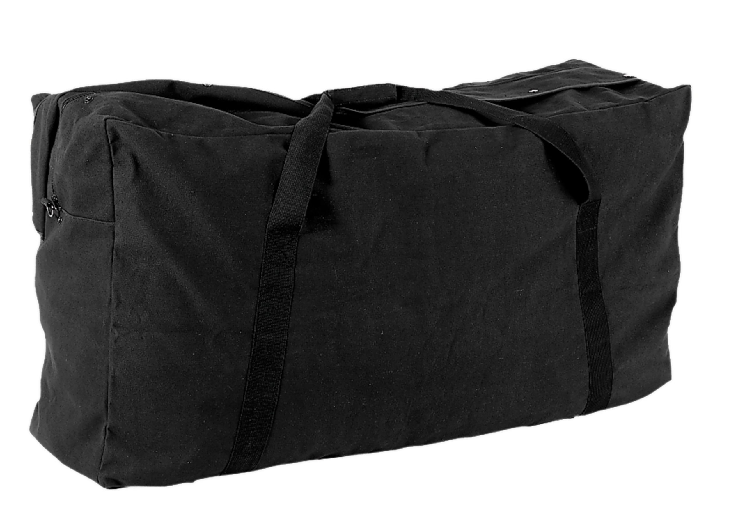 Champion Sports Reisetasche aus Canvas mit Reißverschluss – Schwarz