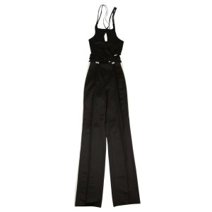 Neck Overall – Cut-outs, Neckholder, Schwarz