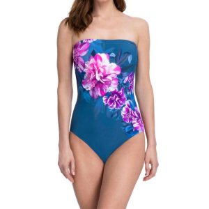 Trägerloser Bandeau-Badeanzug – Got Fiji