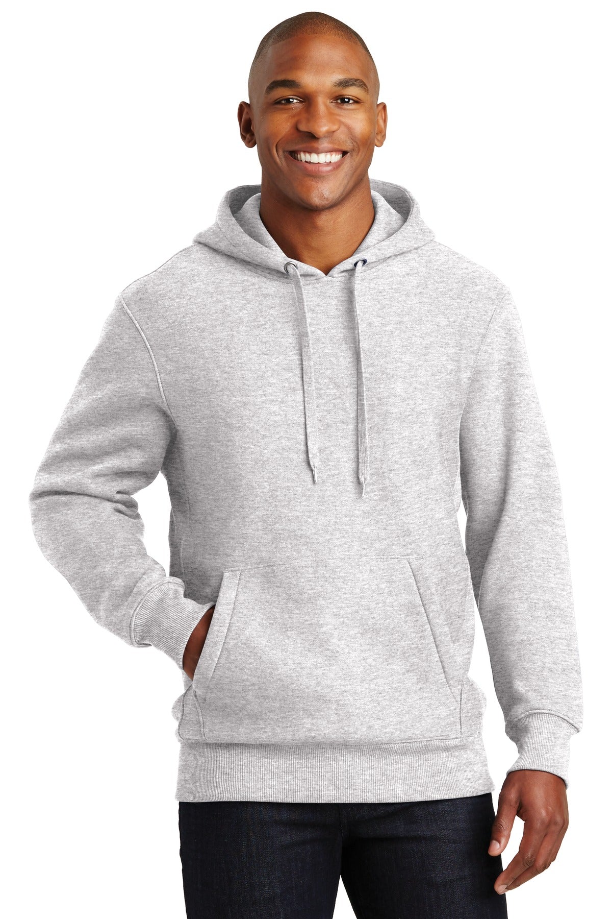 Sport-Tek besonders schweres Herren-Kapuzen-Sweatshirt zum Überziehen