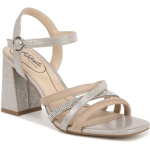 Belle Absatzschuhe – Strass, Riemchen