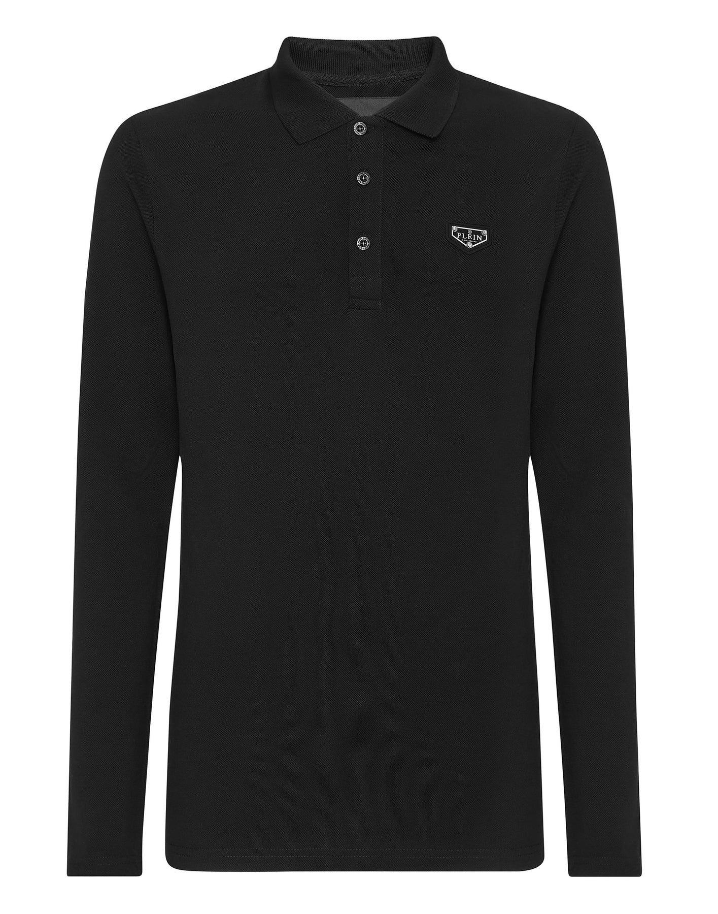Poloshirt – schmale Passform, Langarm
