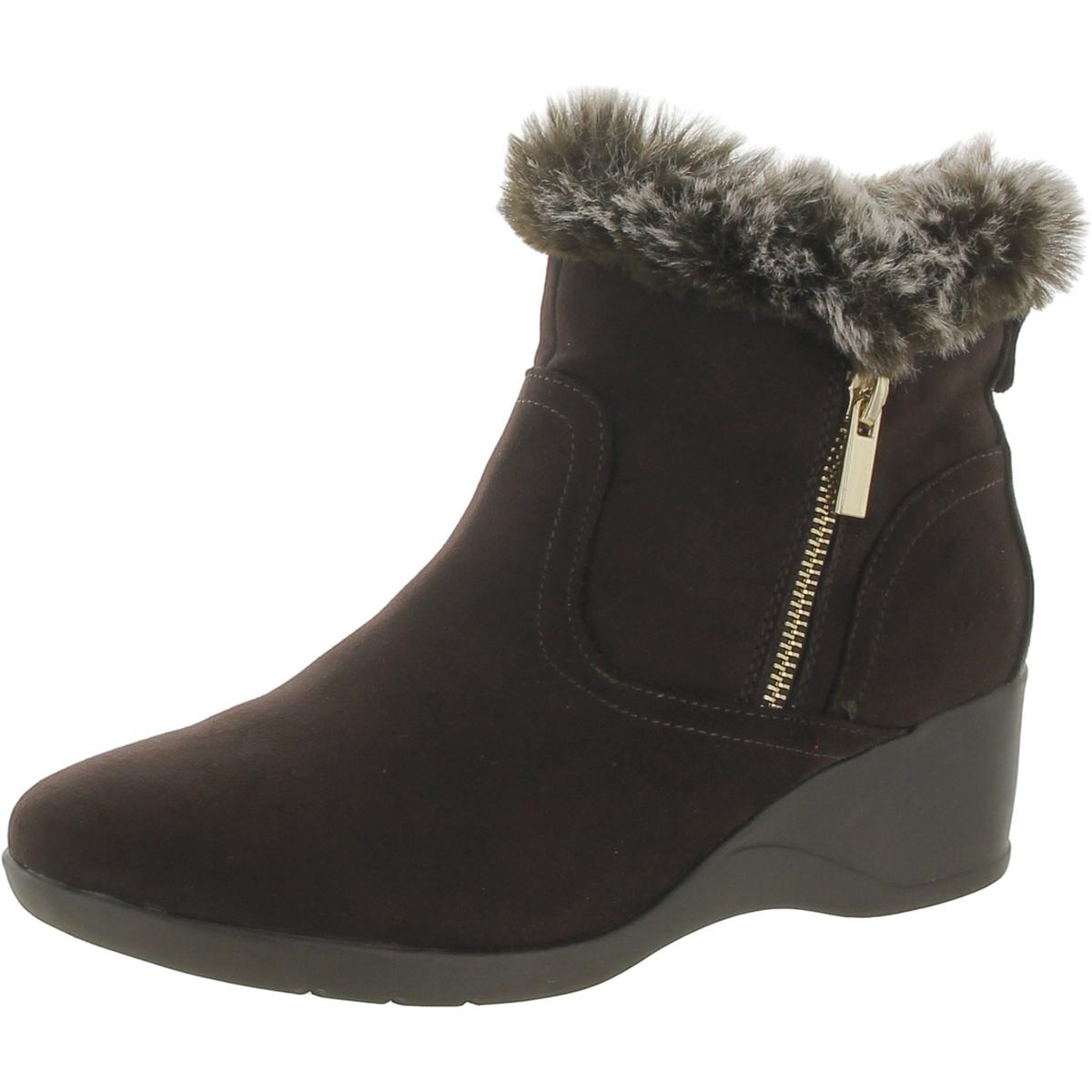 Carleen Stiefeletten – Velourslederimitat