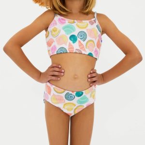 Little Libbie und Janie zweiteiliges Badeanzug-Set – Coastal Jewel – 7733757018172