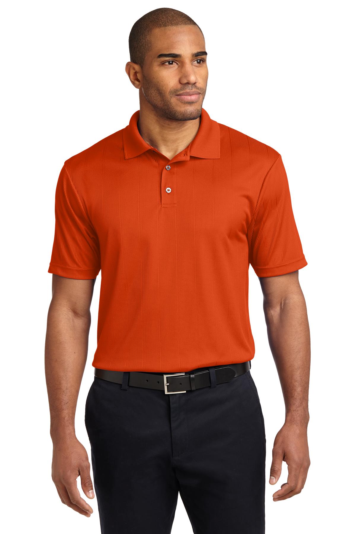 Port Authority Performance Fine Jacquard Herren-Poloshirt – K528